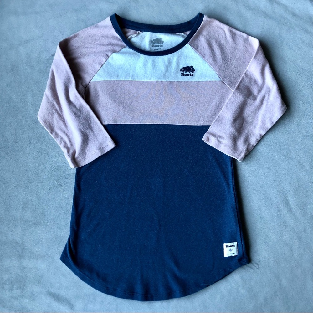Roots ~ 3/4 Sleeve Tee ~ Women’s Size XS